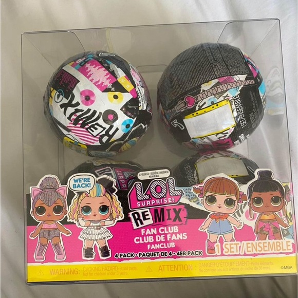 LOL Surprise Remix 4 Ball Set - Picture 2 of 3